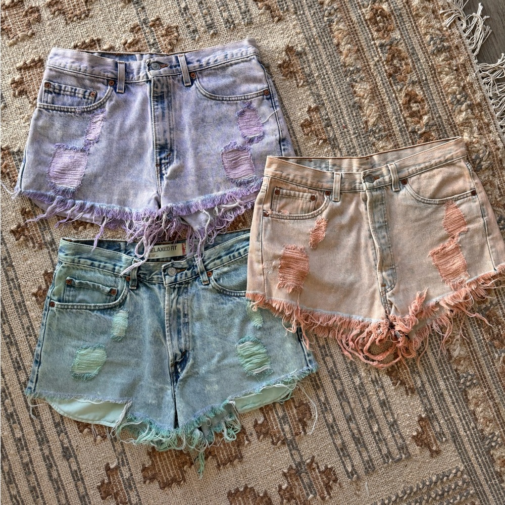 Vintage Levi 550 - set of 3